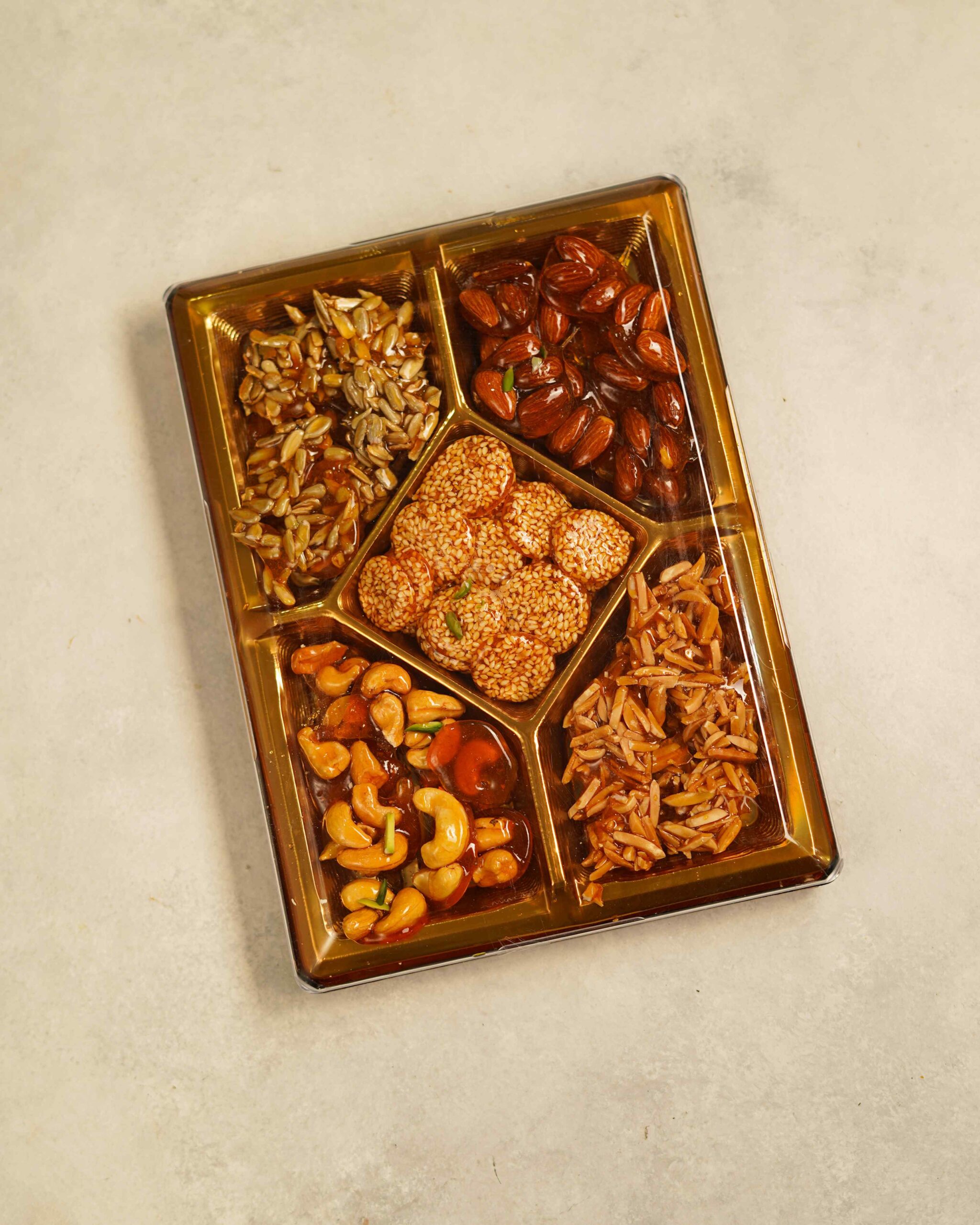 سوهان عسلی ۵مغز