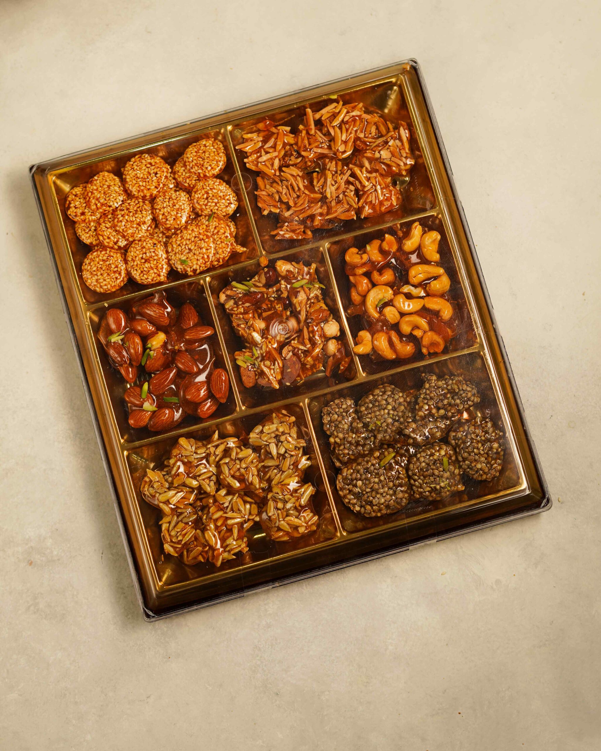 سوهان عسلی ۷مغز